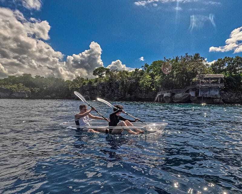 Panglao Bohol: Glass Bottom Boat Tour at Napaling - A private boat ride for families and mixed abilities
