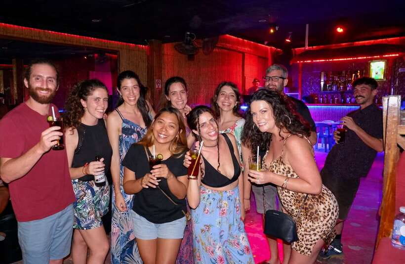 Panglao Bohol Island: Alona Beach Pub Crawl with Drinks - Moving from Alona Beach Road to local bars