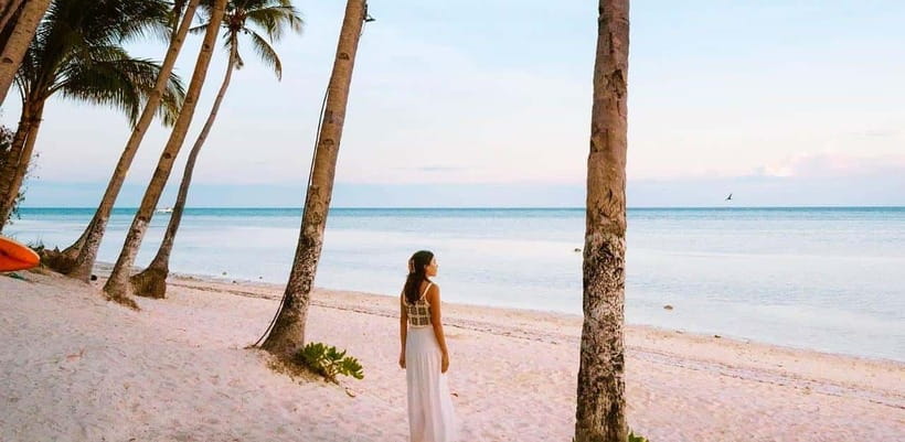 Panglao Island Escape: Cave Swim, White Sand Beach & More - Taking it easy at the white sand beach