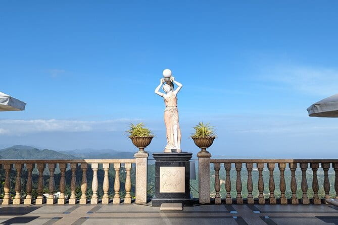 Panoramic View of Cebu and Dinner with Night View - Temple of Leah and its Roman-style hilltop setting