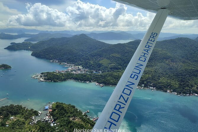 Private Seaplane Transfer From Busuanga Island to El Nido - Landing near El Nido and reaching shore