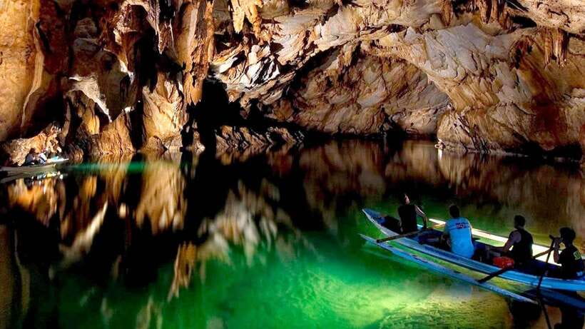 Puerto Princesa: Underground River and Firefly Watching Tour - Crossing the water to the Underground River