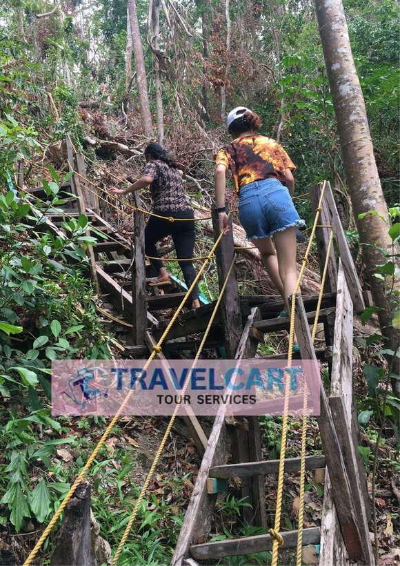 Puerto Princesa Underground River Tour with Zipline - The beach walk and short hike to Sabang Zipline