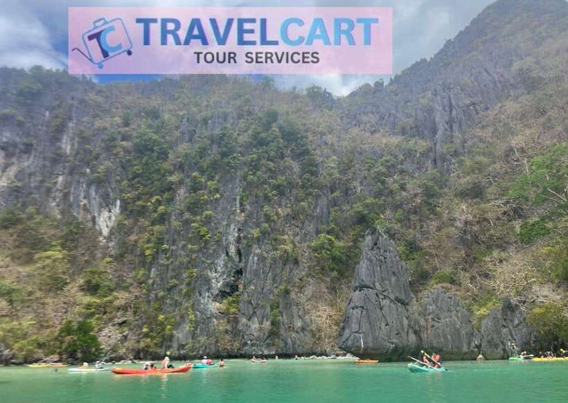 Shared El Nido Tour D - Small Lagoon: the first big scenic stop