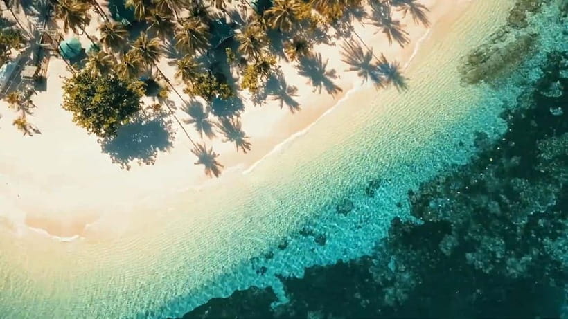 Siargao: Island Hopping Tour with 4 Islands - Naked Island: white sand and open water