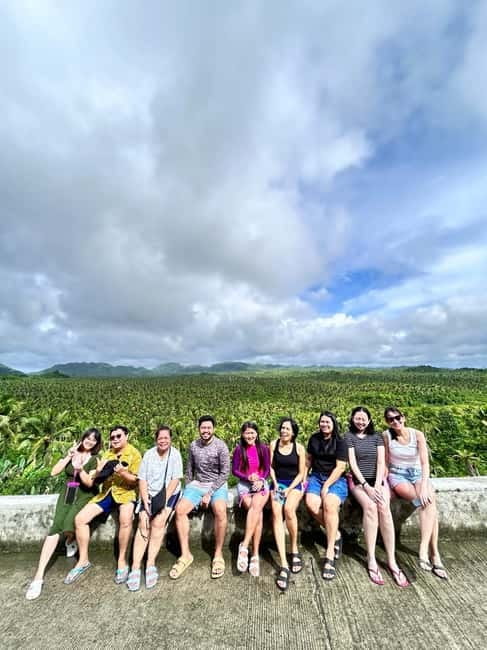Siargao:Lagoon,Cave Rock Pool, w/Lunch & Transfer - Coconut Mountain View and the human drone photo stop