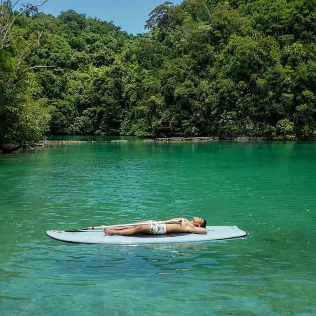 Siargao:Lagoon,Cave Rock Pool, w/Lunch & Transfer - Sugba Lagoon: a refreshing first splash