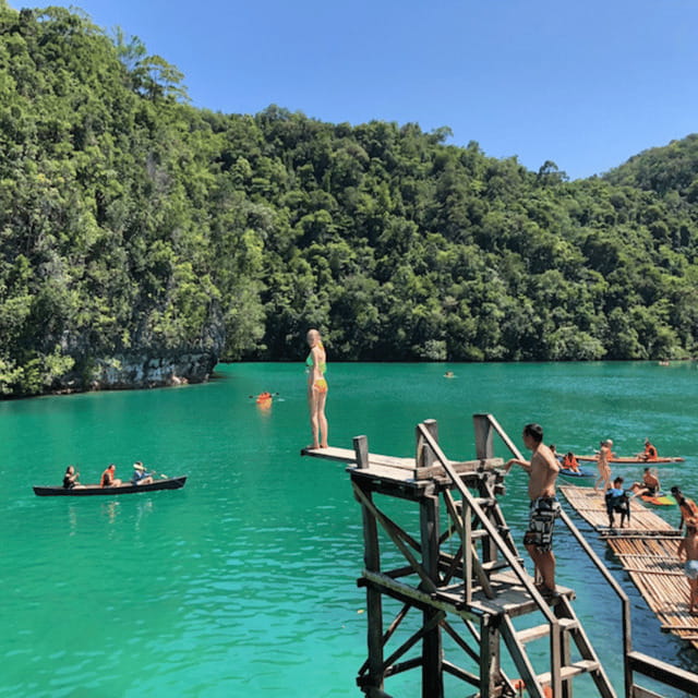 SIARGAO: Land Tour with Maasin River - Coconut Mountain View Deck and Coconut Road