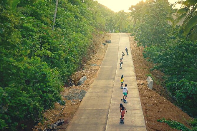 Siargao : Morning 1 Hour Guided Electric Skate Experience - The middle 20 minutes: the tour finds its pace
