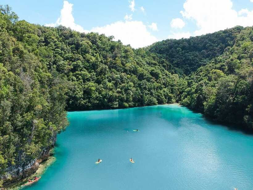 Siargao Tour B (shared tour) - The guide and included fees reduce the planning work