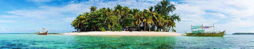 Siargao Tour E (Private Tour) - Kawhagan Island when the tide is low