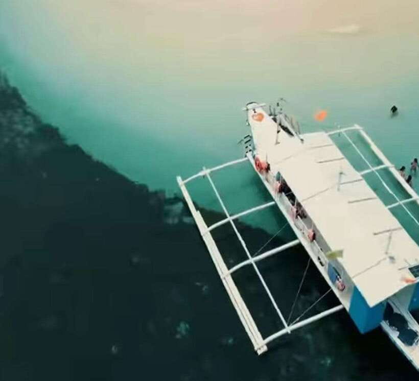 Siargao Tri-Island with Drone & Mermaid Tail - Naked Island gives you the classic sandbar stop