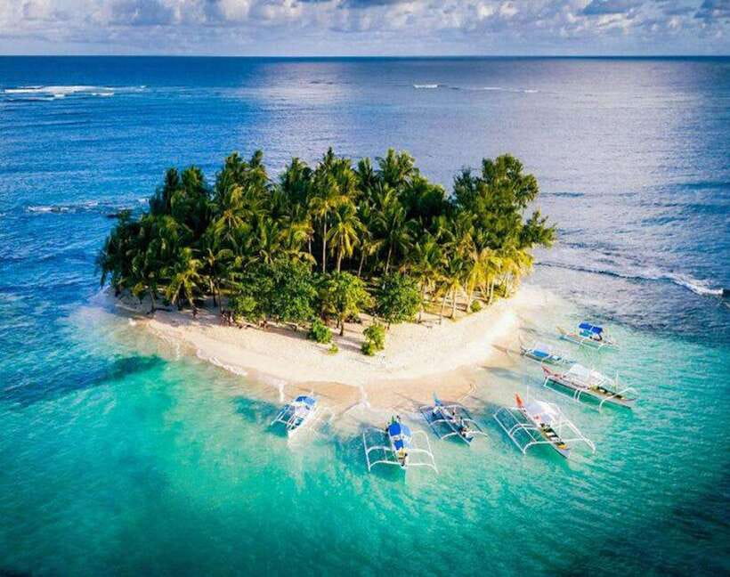 Siargao Tri-Island with Drone & Mermaid Tail - Meeting at General Luna Port before 8 AM