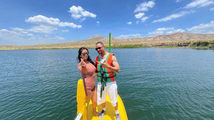 Taal Volcano Lake ( Boating around the lake ) - Why Taal Volcano looks different from the water