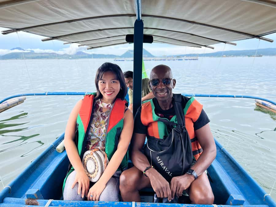Taal Volcano Lake ( Boating around the lake ) - Mari’s guiding style and the value of local insight
