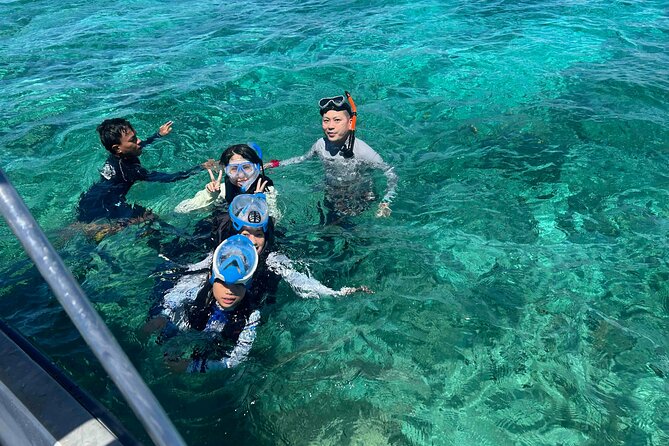 Twin Island Snorkeling Adventure at Hiltungan and Nalsuan - The boat ride from Cebu to the island reefs