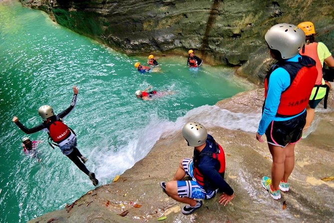 Whale Shark Encounter & Sumilon Sandbar & Canyoneering in Kawasan Falls - One long day through southern Cebu